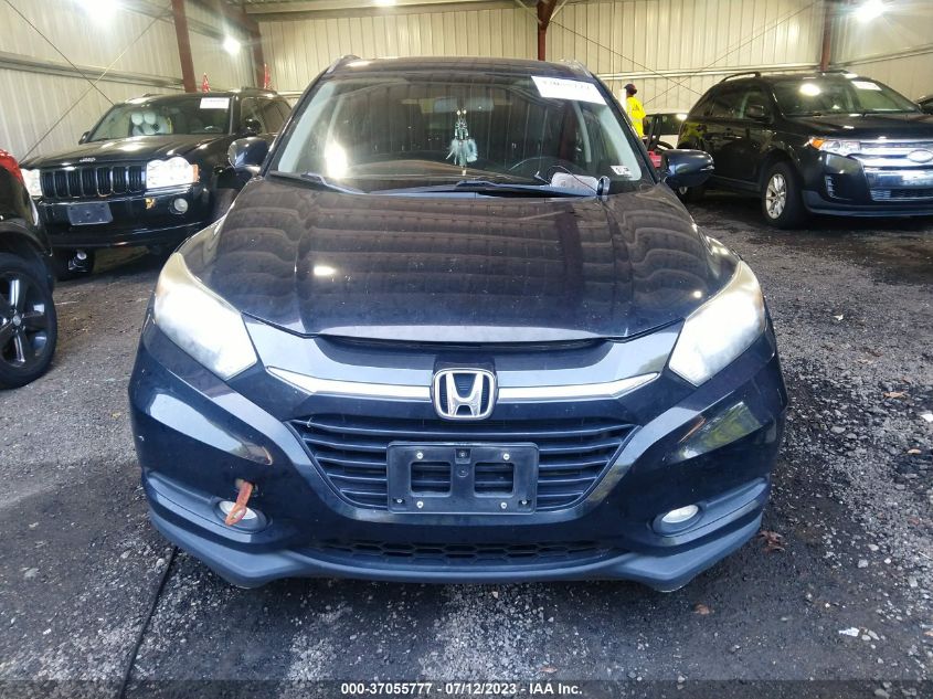 2016 HONDA HR-V EX-L W/NAVI - 3CZRU6H78GM740235