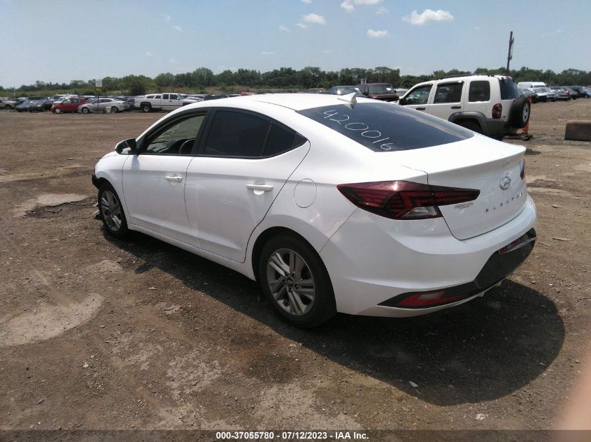 2019 HYUNDAI ELANTRA SEL - 5NPD84LFXKH420016