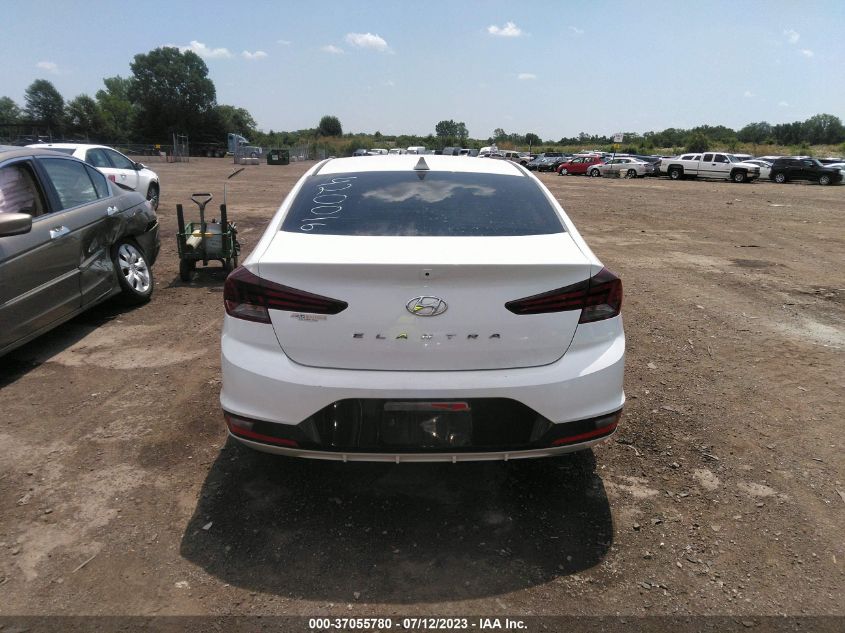 2019 HYUNDAI ELANTRA SEL - 5NPD84LFXKH420016
