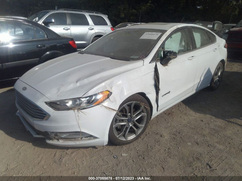 2017 FORD FUSION SE HYBRID - 3FA6P0LU4HR233255