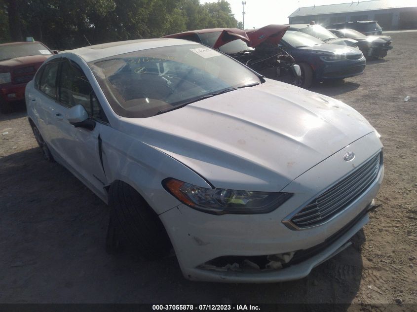 2017 FORD FUSION SE HYBRID - 3FA6P0LU4HR233255