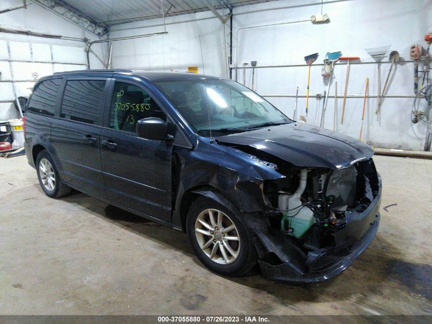 2013 DODGE GRAND CARAVAN SXT - 2C4RDGBG0DR701910