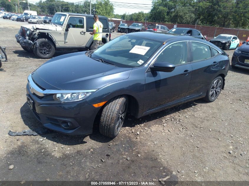 2018 HONDA CIVIC SEDAN EX-T - JHMFC1F35JX017327