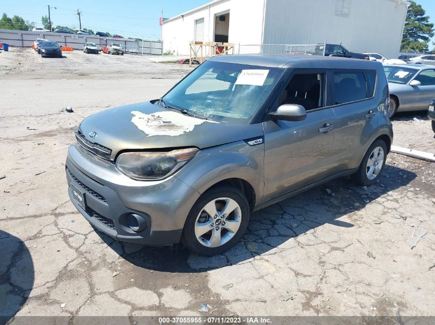 2018 KIA SOUL BASE - KNDJN2A28J7580334
