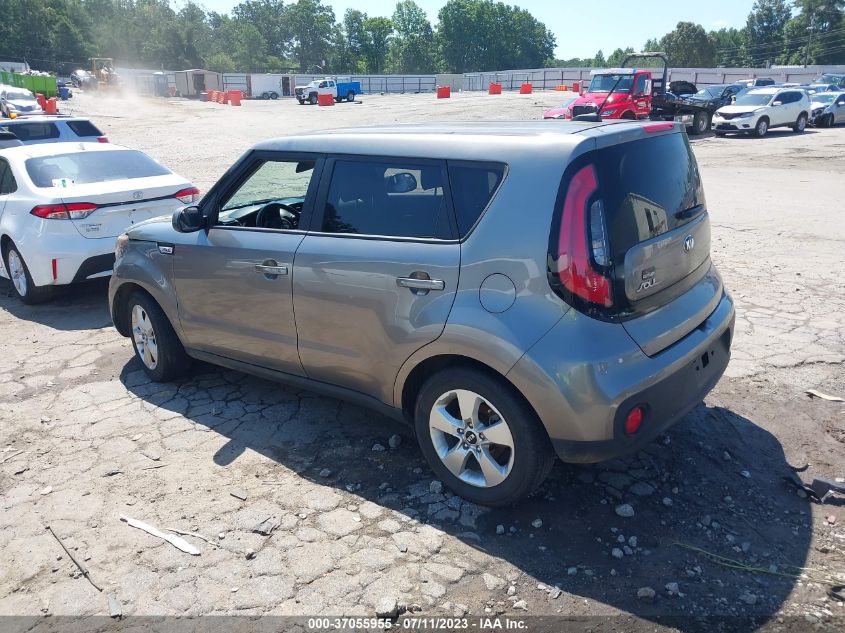 2018 KIA SOUL BASE - KNDJN2A28J7580334