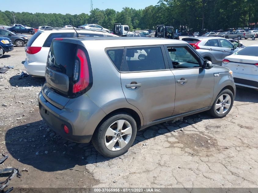 2018 KIA SOUL BASE - KNDJN2A28J7580334