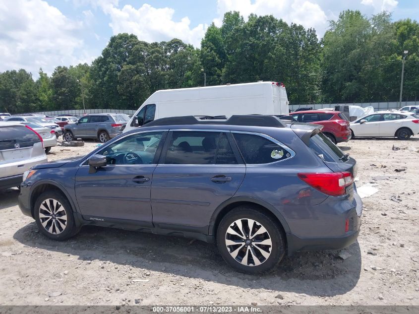 2017 SUBARU OUTBACK LIMITED - 4S4BSENC2H3230941