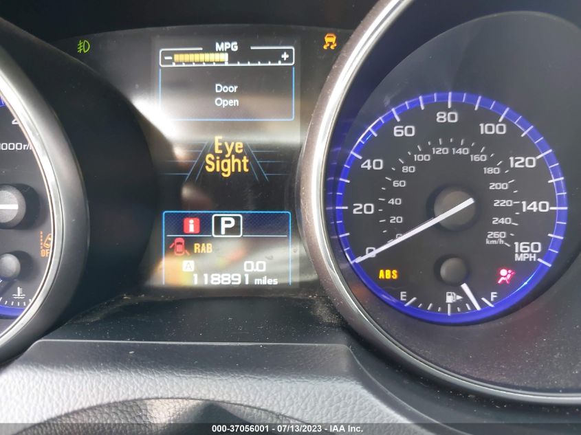 2017 SUBARU OUTBACK LIMITED - 4S4BSENC2H3230941