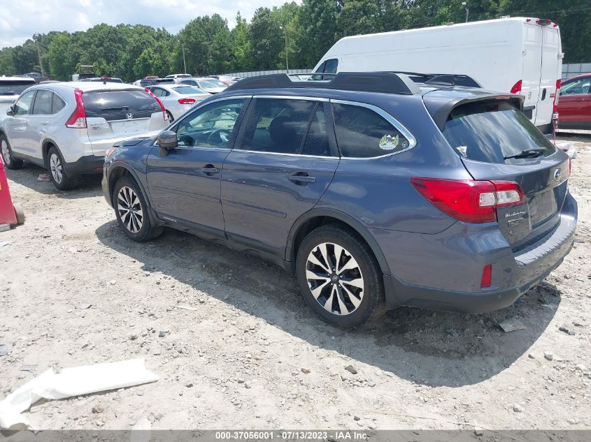 2017 SUBARU OUTBACK LIMITED - 4S4BSENC2H3230941