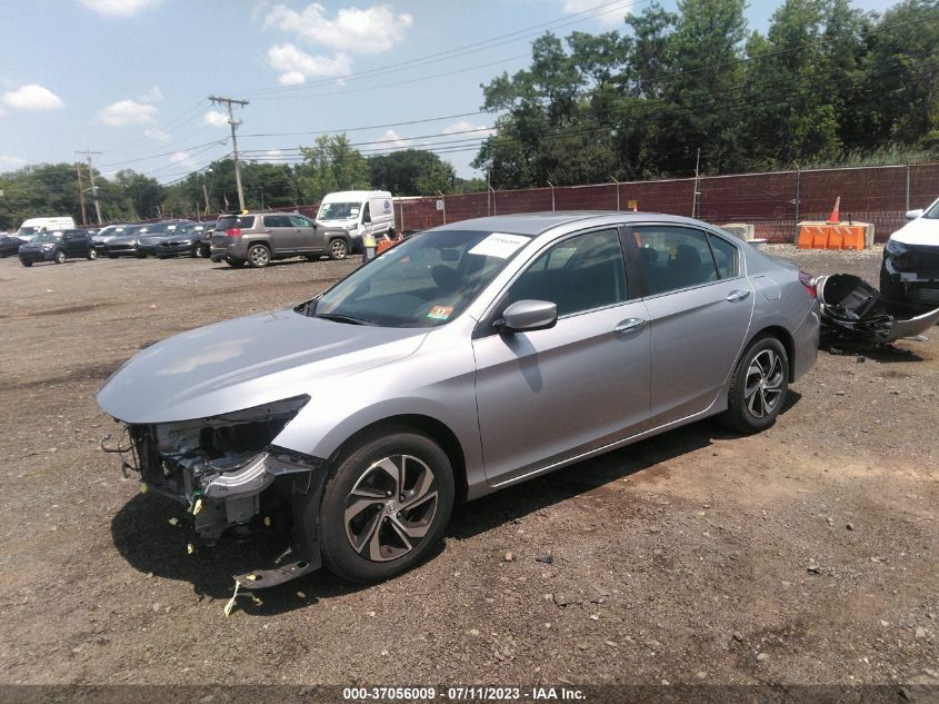 2017 HONDA ACCORD SEDAN LX - 1HGCR2F33HA163779