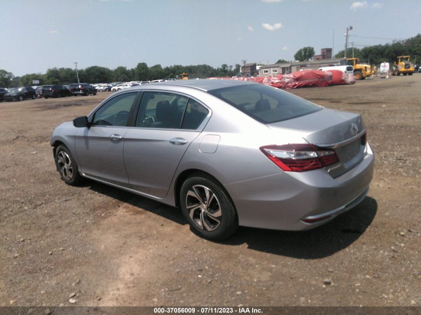 2017 HONDA ACCORD SEDAN LX - 1HGCR2F33HA163779