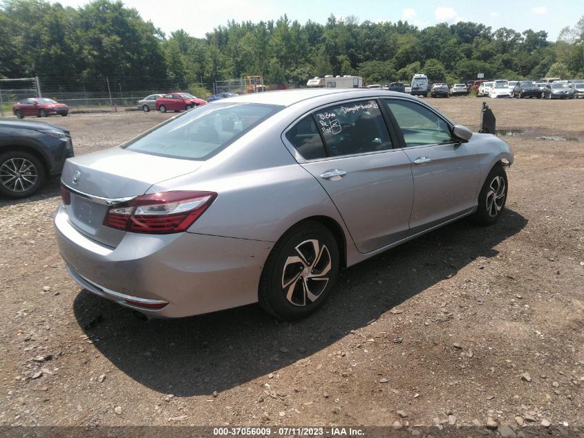 2017 HONDA ACCORD SEDAN LX - 1HGCR2F33HA163779