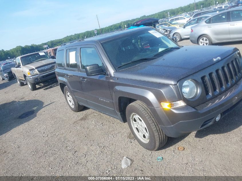 2017 JEEP PATRIOT SPORT - 1C4NJPBA4HD145953