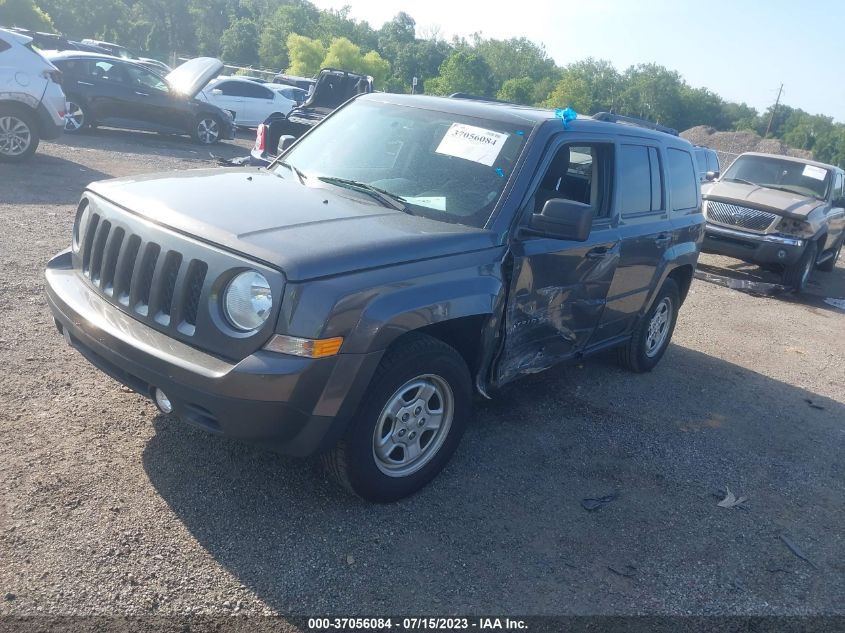 2017 JEEP PATRIOT SPORT - 1C4NJPBA4HD145953