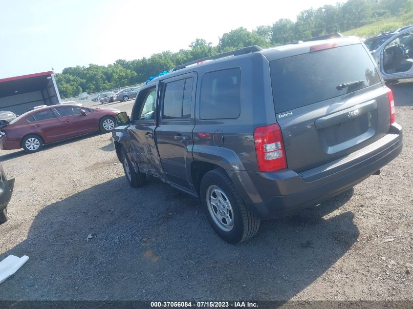 2017 JEEP PATRIOT SPORT - 1C4NJPBA4HD145953