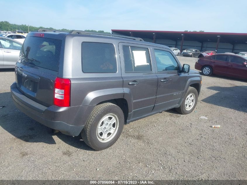 2017 JEEP PATRIOT SPORT - 1C4NJPBA4HD145953