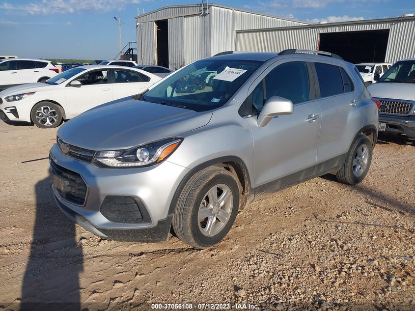 VIN KL7CJLSBXHB172172 2017 CHEVROLET TRAX 1LT