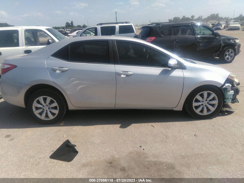 2014 TOYOTA COROLLA L/LE/S/S PLUS/LE PLUS - 5YFBURHEXEP175709