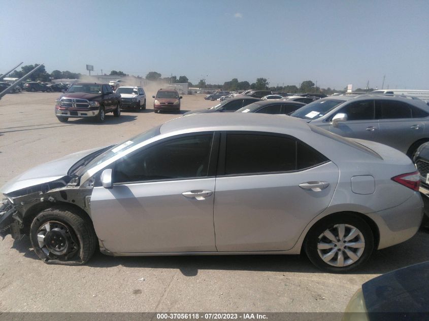 2014 TOYOTA COROLLA L/LE/S/S PLUS/LE PLUS - 5YFBURHEXEP175709