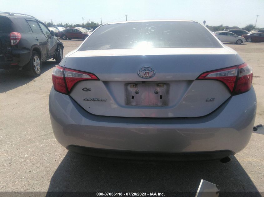 2014 TOYOTA COROLLA L/LE/S/S PLUS/LE PLUS - 5YFBURHEXEP175709