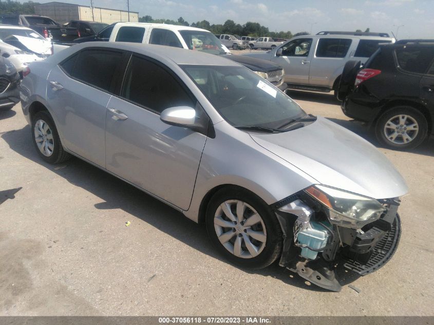 2014 TOYOTA COROLLA L/LE/S/S PLUS/LE PLUS - 5YFBURHEXEP175709