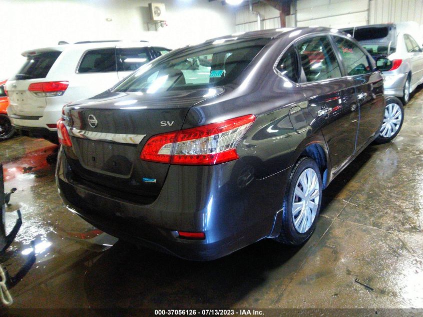 2014 NISSAN SENTRA S/FE+ S/SV/FE+ SV/SR/SL - 3N1AB7APXEY257900
