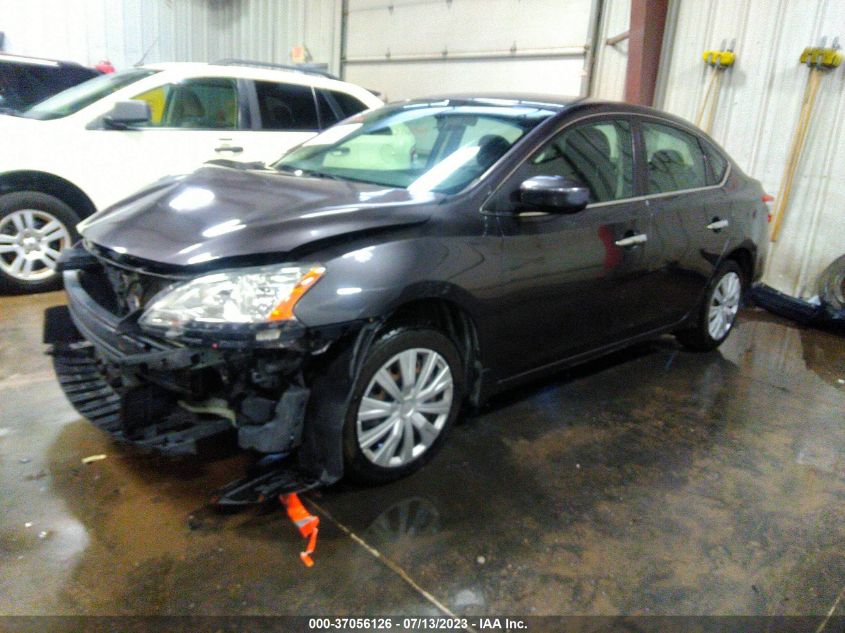 2014 NISSAN SENTRA S/FE+ S/SV/FE+ SV/SR/SL - 3N1AB7APXEY257900