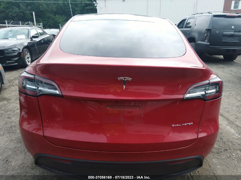 2020 TESLA MODEL Y LONG RANGE - 5YJYGDEE5LF014489