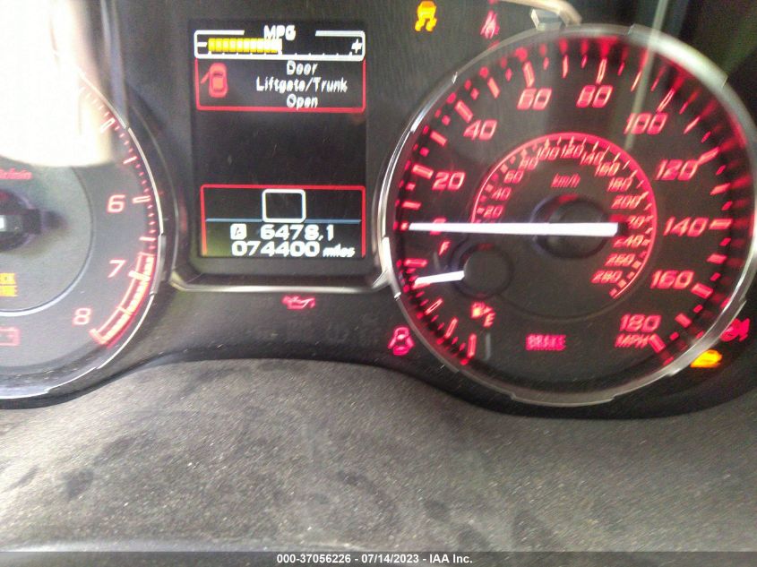 2016 SUBARU WRX PREMIUM - JF1VA1F64G9813311