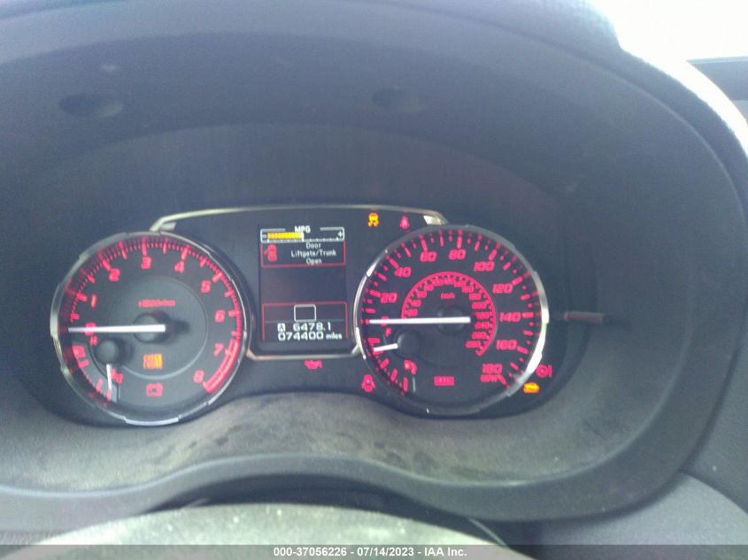 2016 SUBARU WRX PREMIUM - JF1VA1F64G9813311
