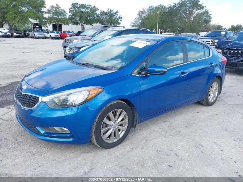 2014 KIA FORTE EX - KNAFX4A80E5101807