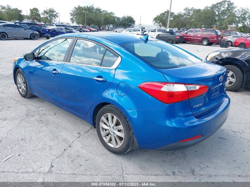 2014 KIA FORTE EX - KNAFX4A80E5101807