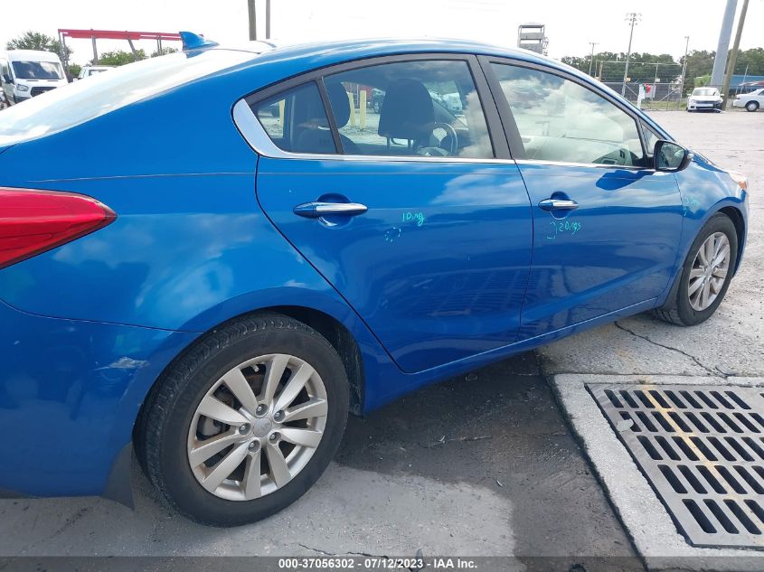 2014 KIA FORTE EX - KNAFX4A80E5101807