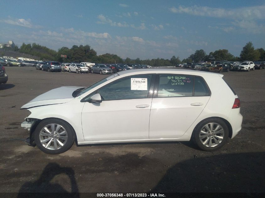 2015 VOLKSWAGEN GOLF TDI S - 3VWRA7AU4FM104895