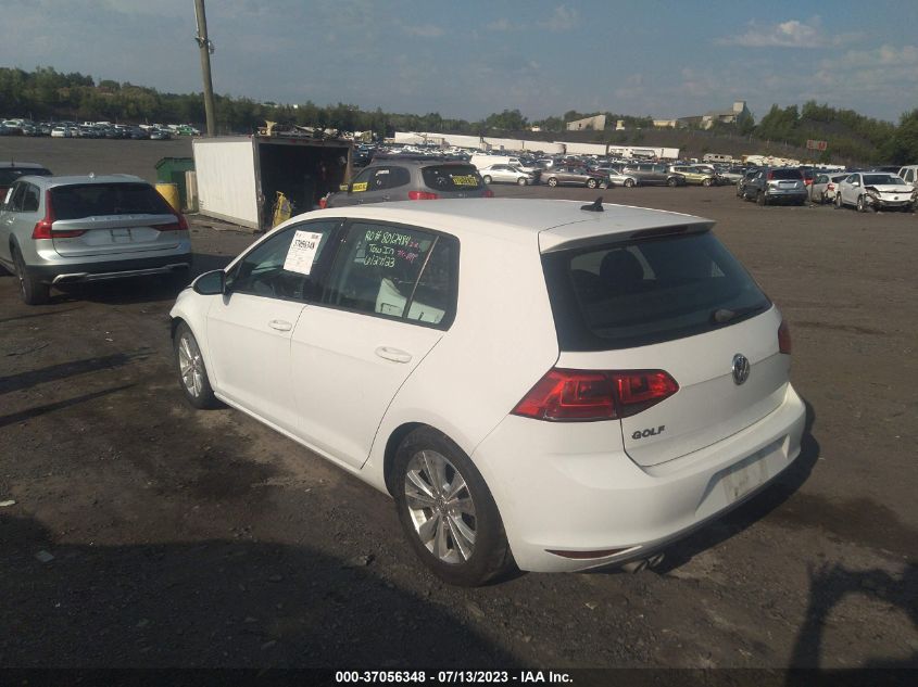 2015 VOLKSWAGEN GOLF TDI S - 3VWRA7AU4FM104895