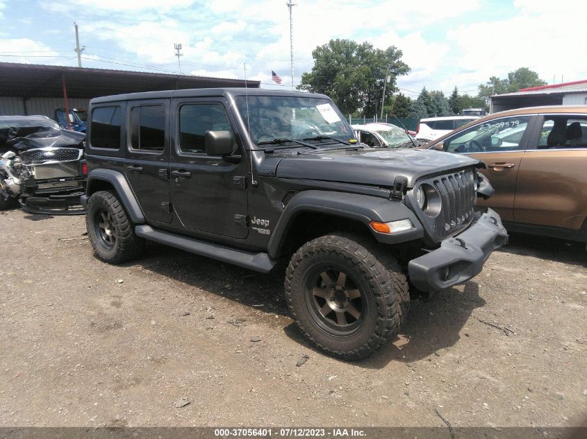 2018 JEEP WRANGLER UNLIMITED SPORT S - 1C4HJXDG8JW126864
