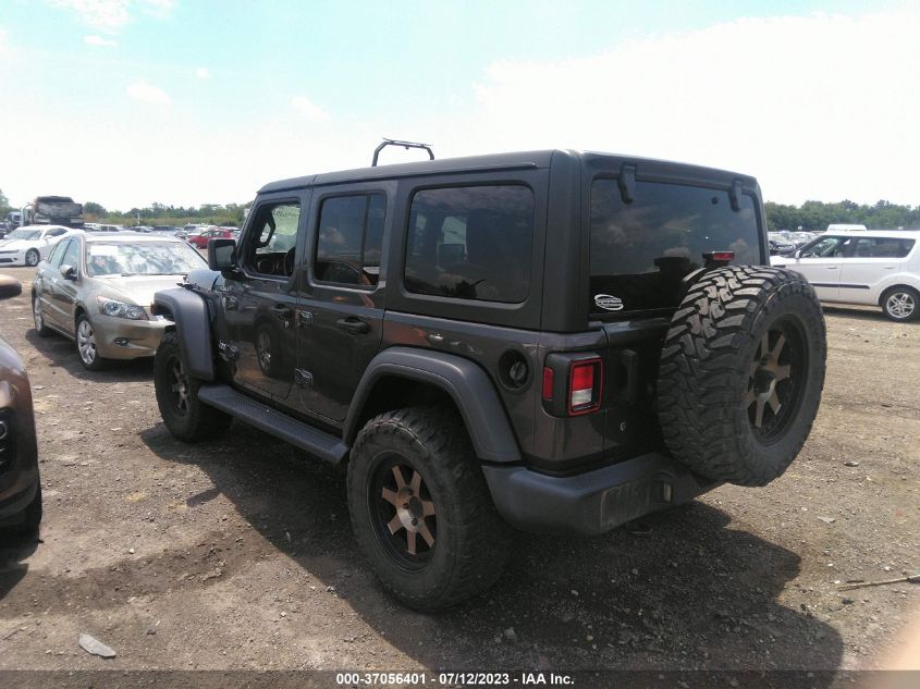 2018 JEEP WRANGLER UNLIMITED SPORT S - 1C4HJXDG8JW126864