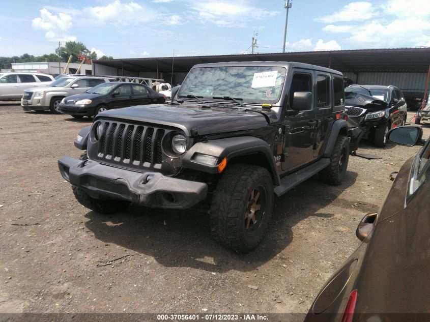 2018 JEEP WRANGLER UNLIMITED SPORT S - 1C4HJXDG8JW126864