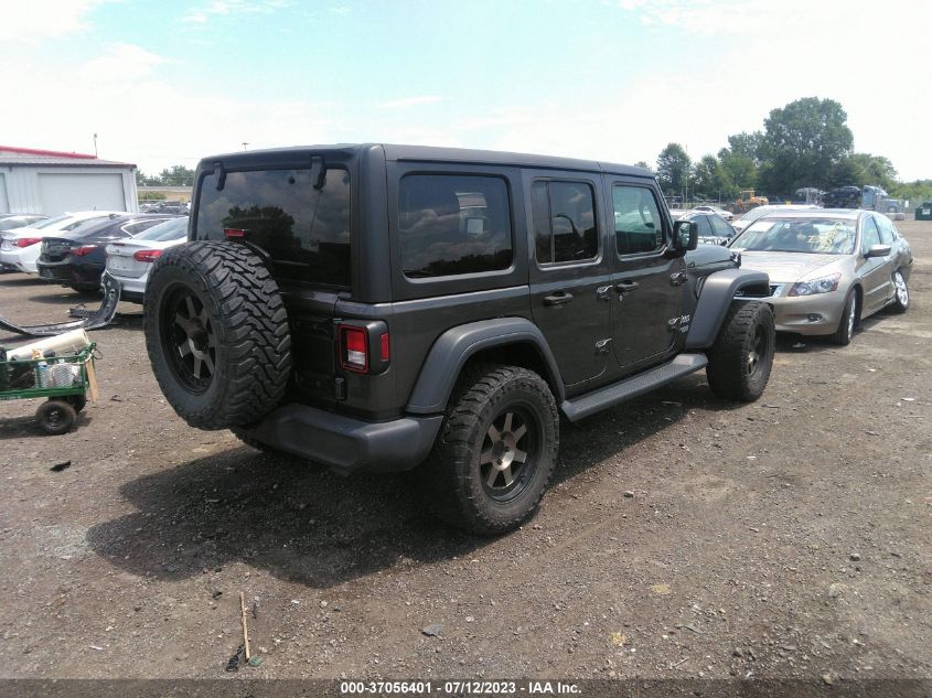 2018 JEEP WRANGLER UNLIMITED SPORT S - 1C4HJXDG8JW126864