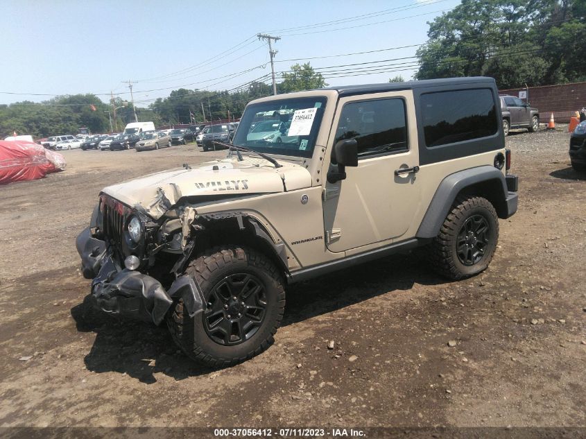 2017 JEEP WRANGLER WILLYS WHEELER - 1C4AJWAG8HL673158