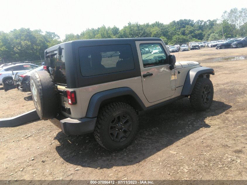 2017 JEEP WRANGLER WILLYS WHEELER - 1C4AJWAG8HL673158