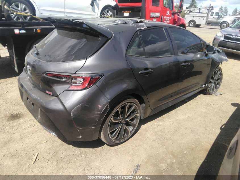 2022 TOYOTA COROLLA HATCHBACK XSE JTNA4MBE8N3190317
