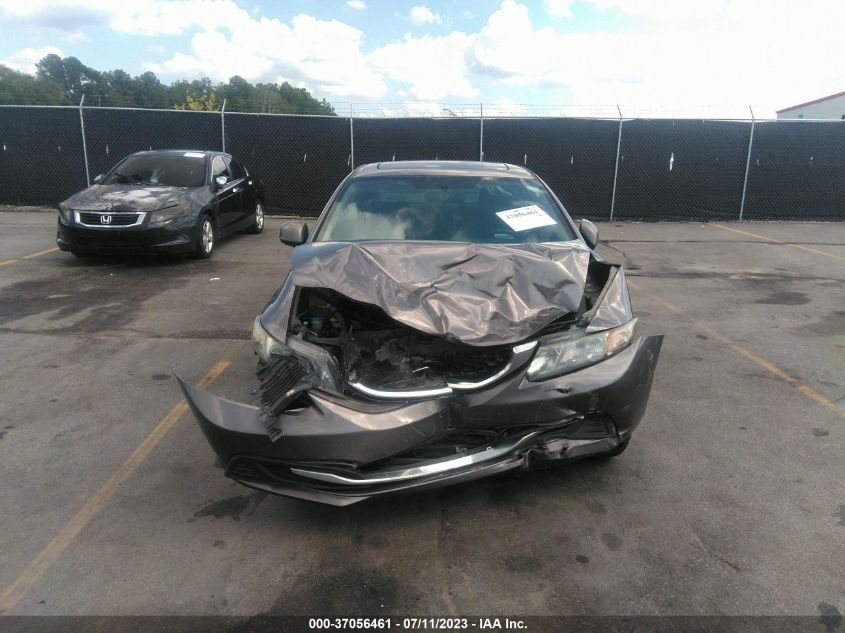 2013 HONDA CIVIC SDN EX - 19XFB2F80DE058751
