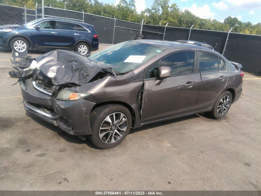 2013 HONDA CIVIC SDN EX - 19XFB2F80DE058751