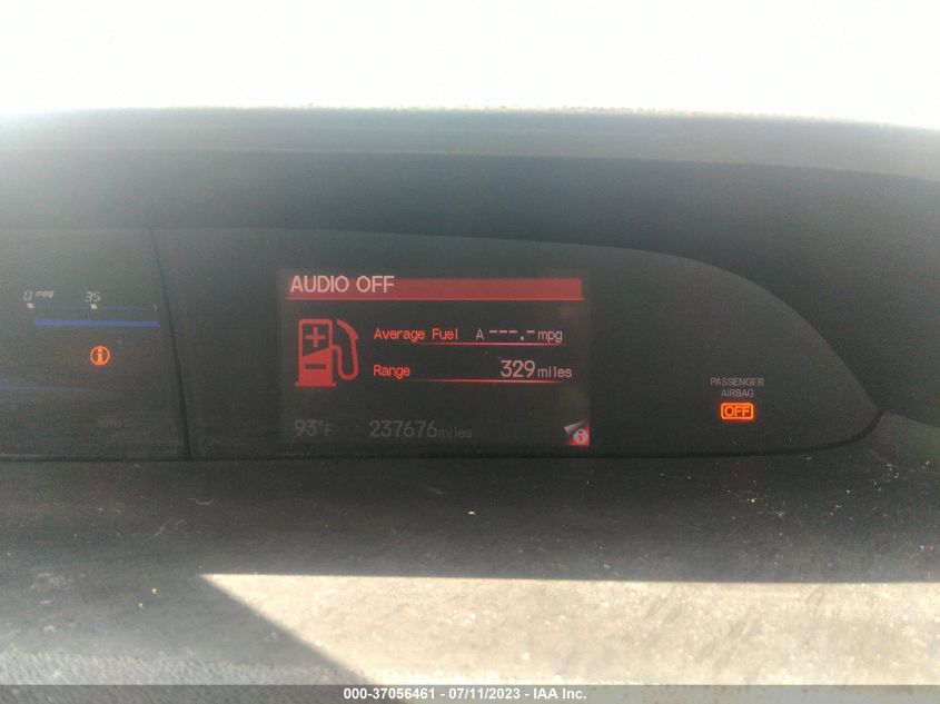 2013 HONDA CIVIC SDN EX - 19XFB2F80DE058751