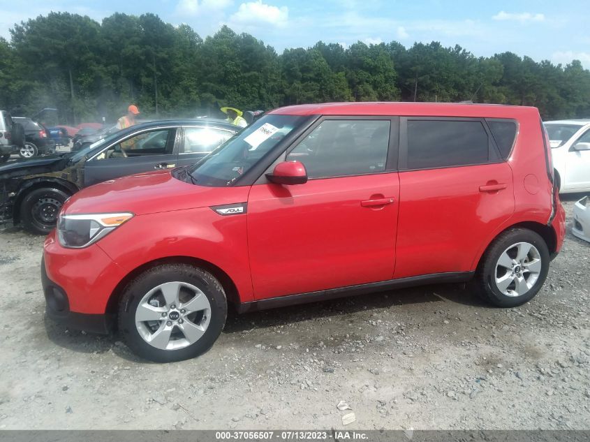 2019 KIA SOUL BASE - KNDJN2A24K7664961