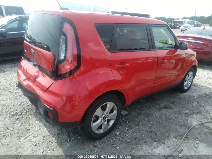 2019 KIA SOUL BASE - KNDJN2A24K7664961
