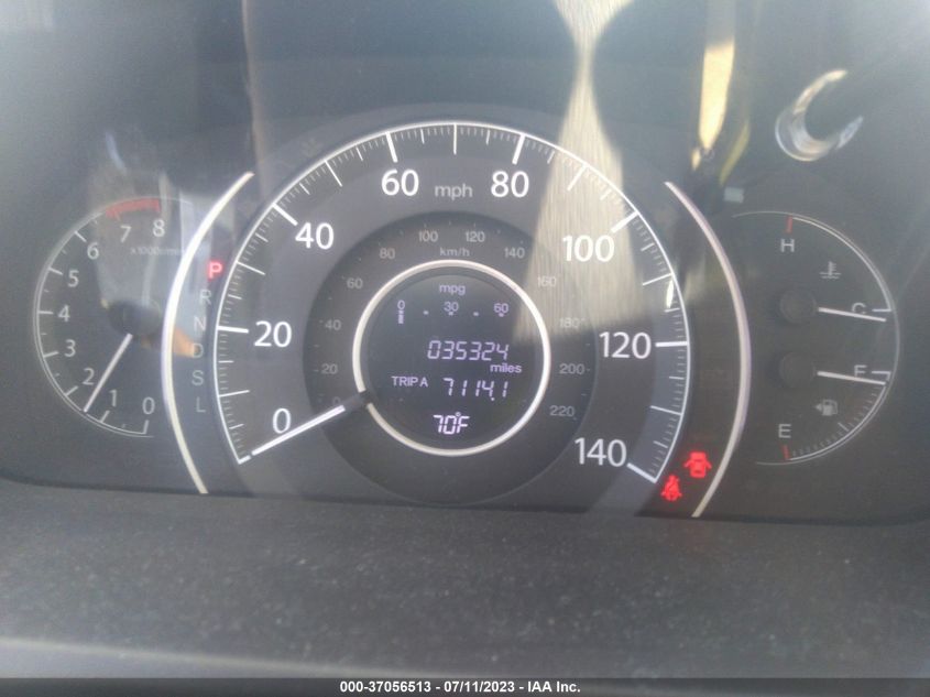 2016 HONDA CR-V EX-L - 5J6RM4H78GL108647