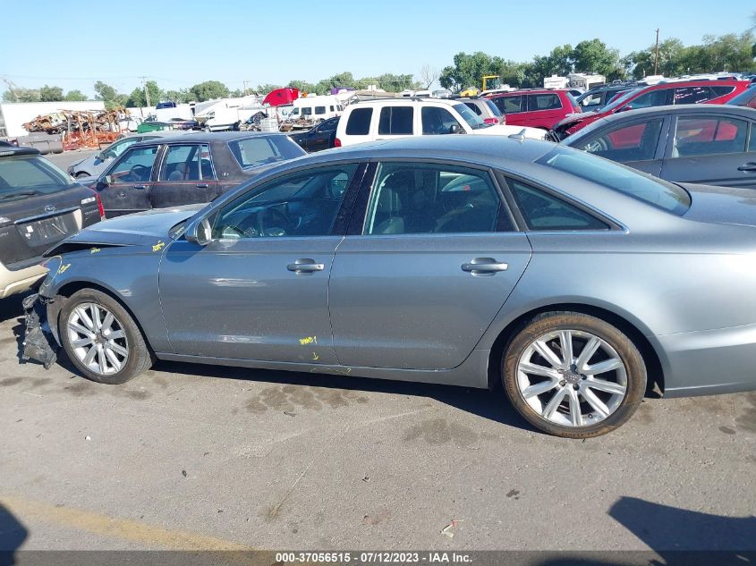2014 AUDI A6 PREMIUM PLUS - WAUGFAFC9EN010697