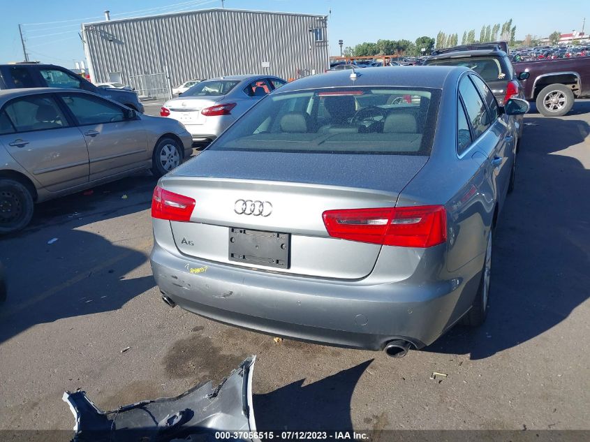 2014 AUDI A6 PREMIUM PLUS - WAUGFAFC9EN010697